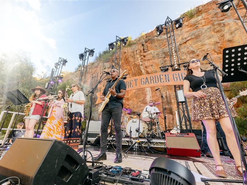 Previous Performers at the Secret Garden Gig Dookie Quarry