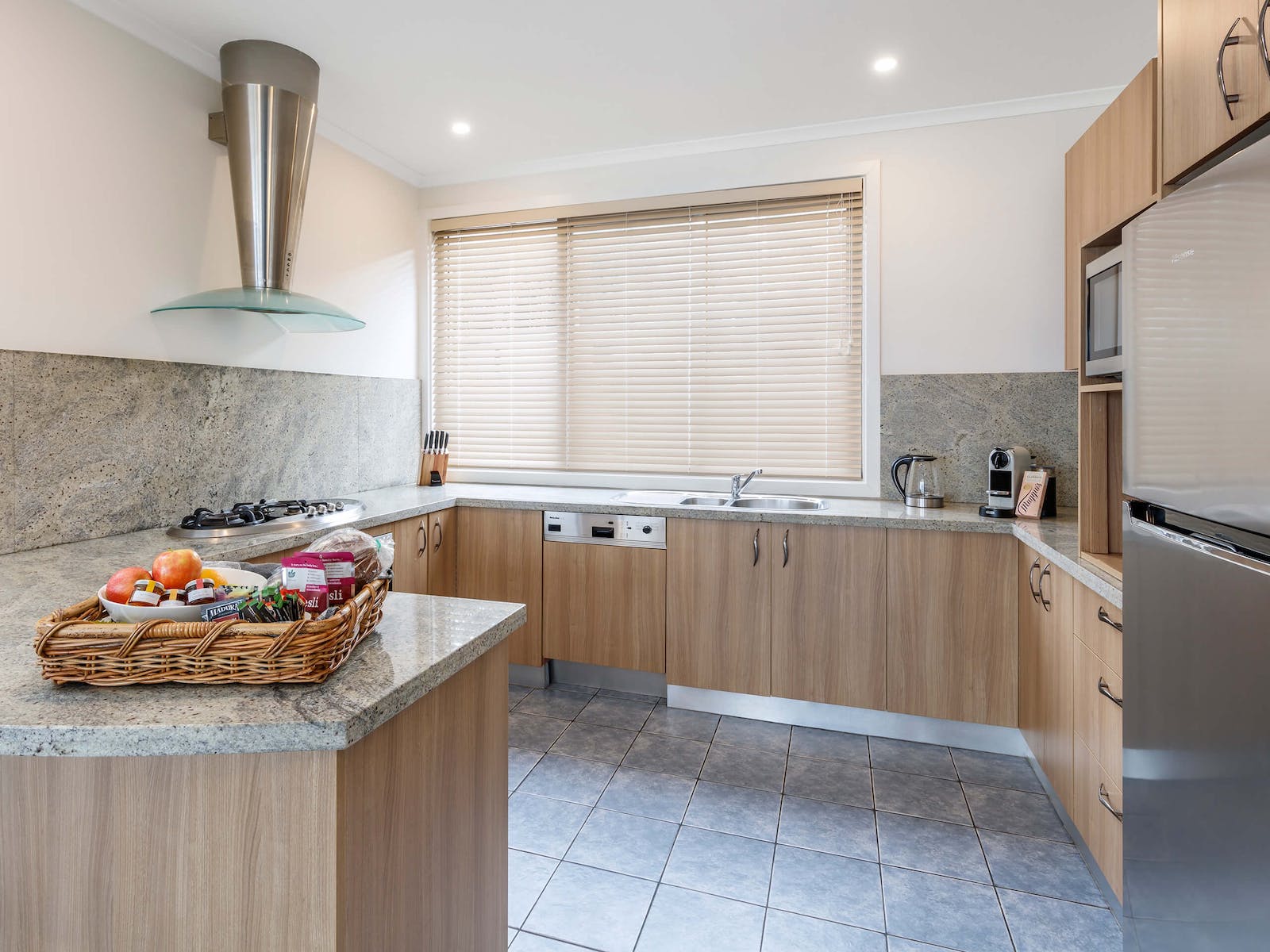 Beachfront Villa Kitchen