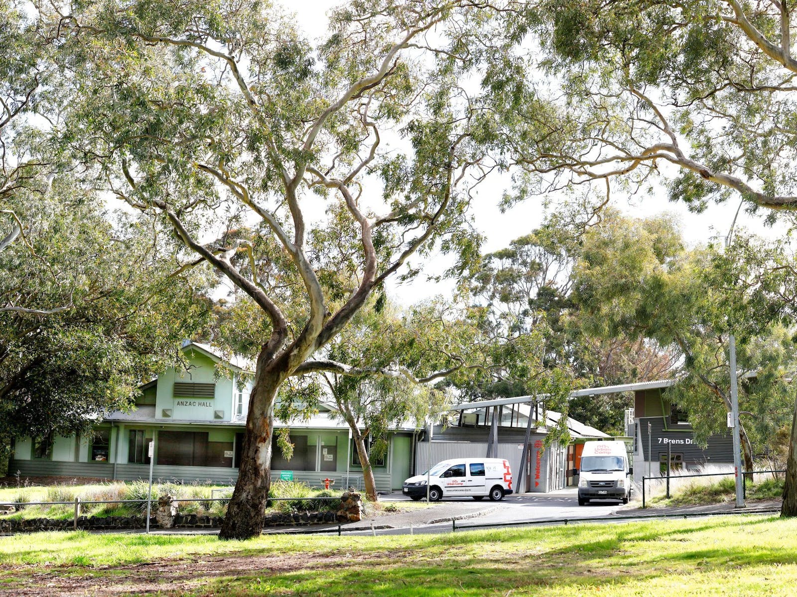 Urban Camp nestled into Royal Park