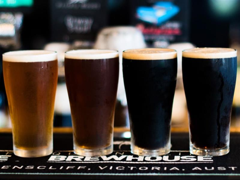 Great selection of craft beers