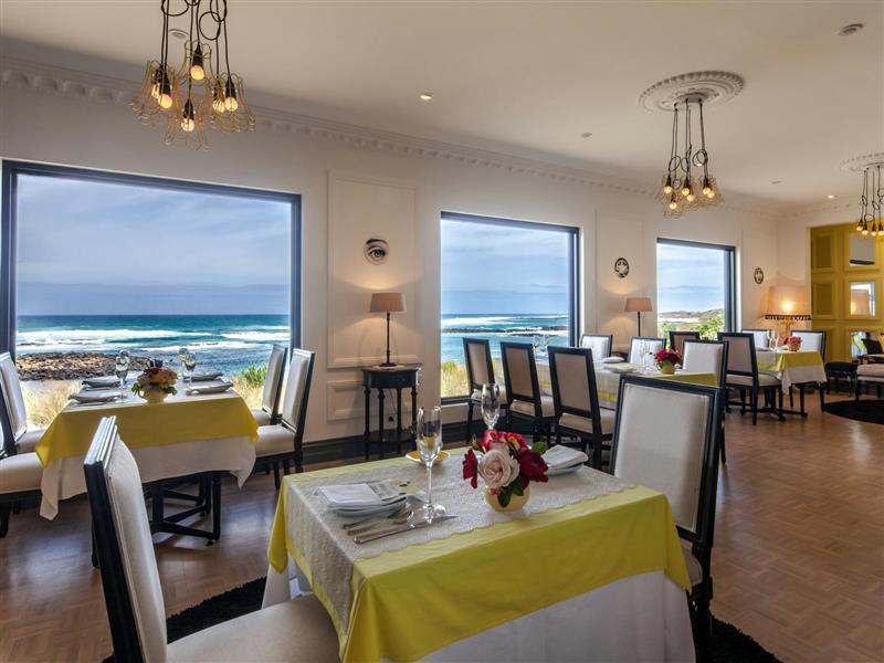 Beachfront dining at it's best, the perfect back drop  for a celebratory high tea.