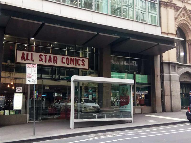 All Star Comics, Queen Street Melbourne