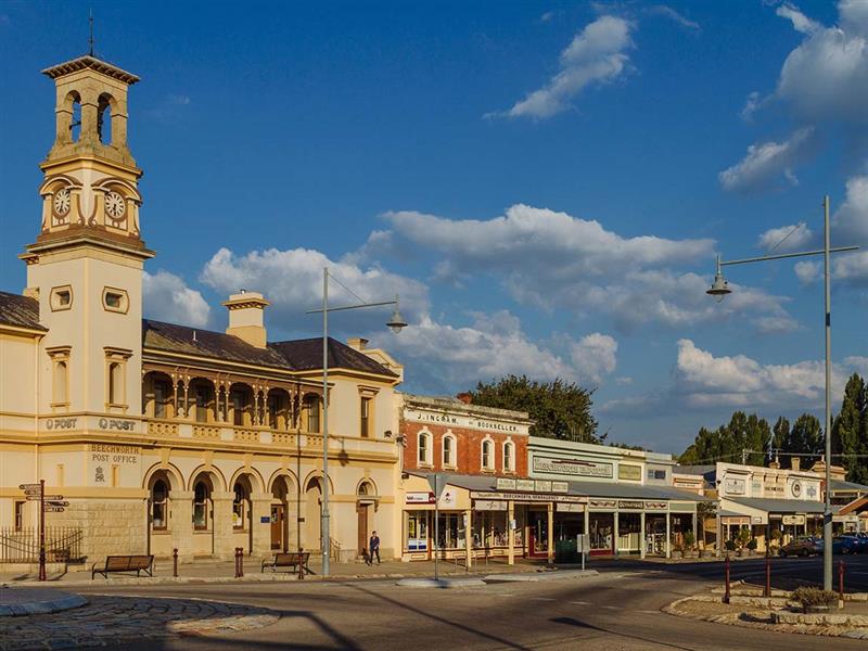 Beechworth streetscape, High Country, Victoria, Australia. Image: Roberto Seba