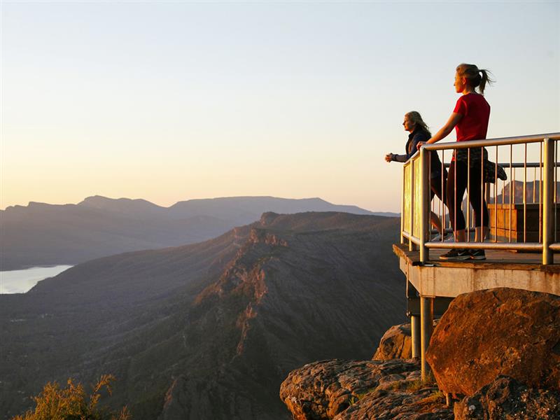 Boroka Lookout over Halls Gap, Grampians, Victoria, Australia