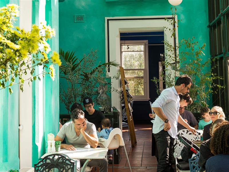 Convent Gallery cafe, Daylesford and Macedon Ranges, Victoria, Australia