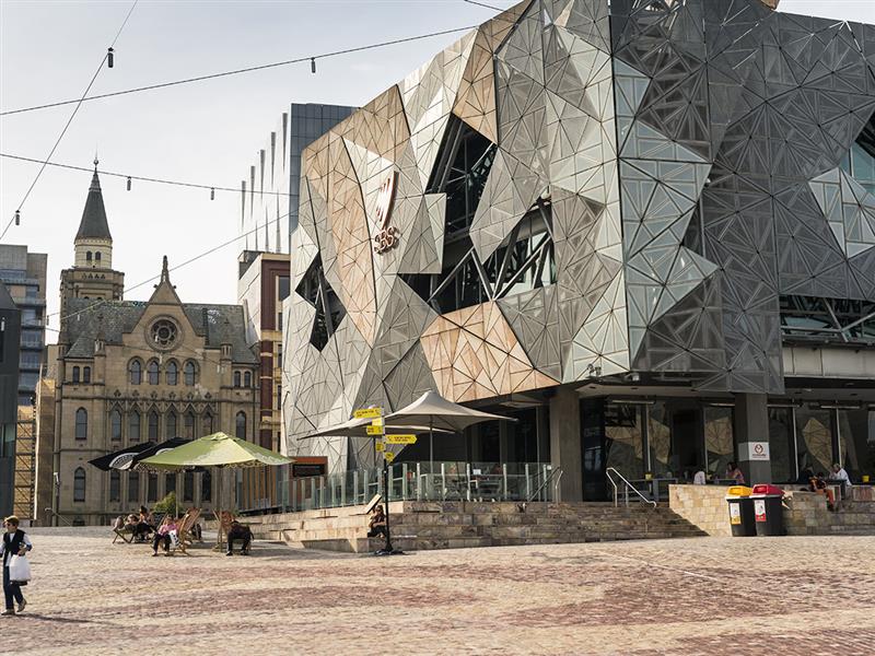 Federation square, Melbourne, Victoria