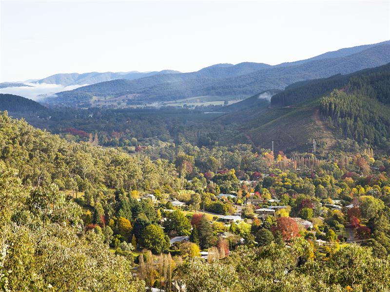 Huggins Lookout, Bright, High Country, Victoria, Australia