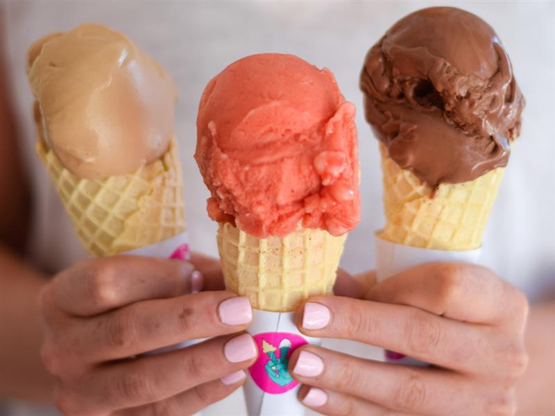 Vegan ice cream, Girls and Boys, Fitzroy, Melbourne, Victoria, Australia