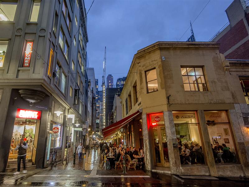 Kirk's Wine Bar, Hardware Lane, Melbourne, Victoria