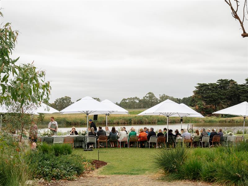 World's Longest Lunch 2023 at Hubert Estate Yarra Valley