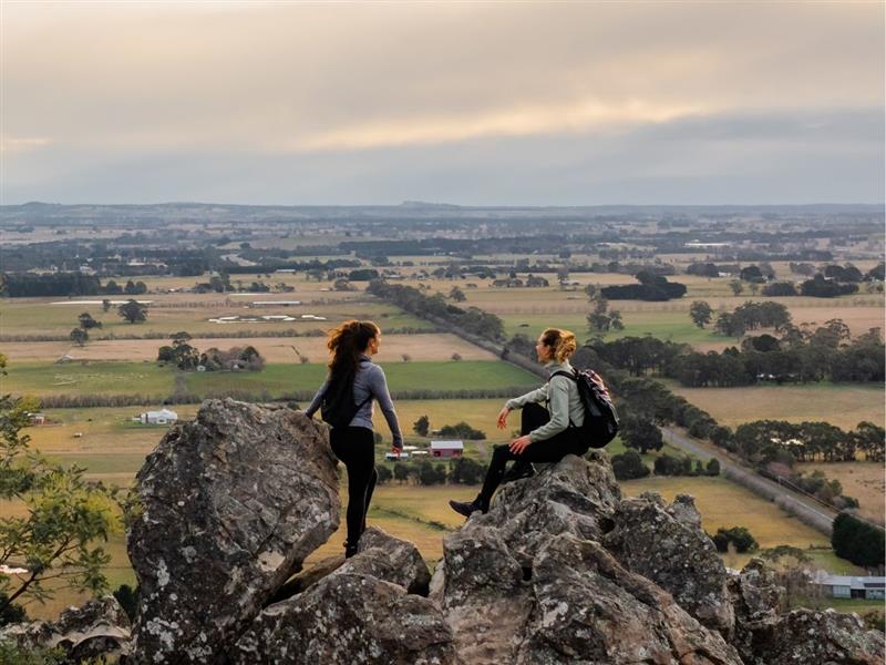Hanging Rock, Daylesford & the Macedon Ranges. Photo by Ben Savage.