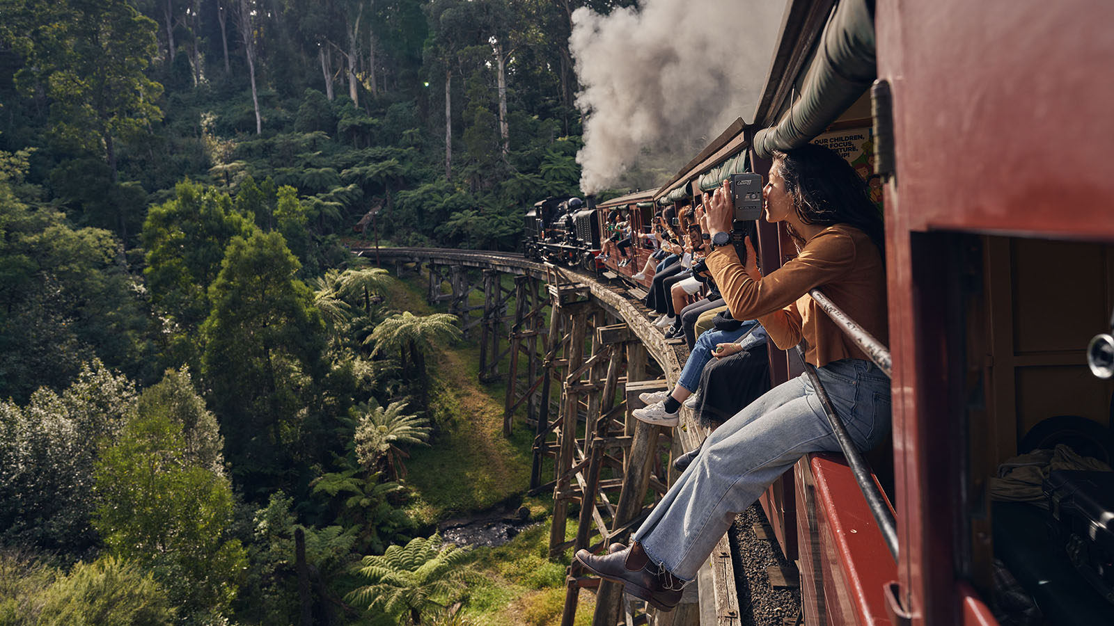 Puffing billy, belgrave, victoria