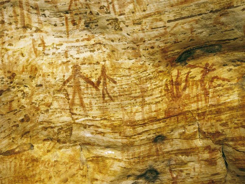Rock art, Grampians, Victoria, Australia