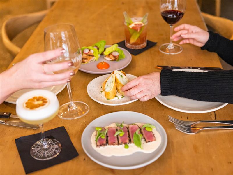 Food from The Dispensary, Chancery Lane, Bendigo, Goldfields, Victoria.