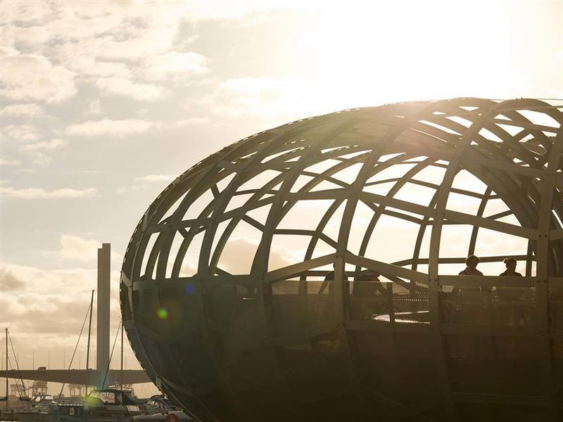 Webb Bridge, Docklands, Melbourne, Victoria, Australia