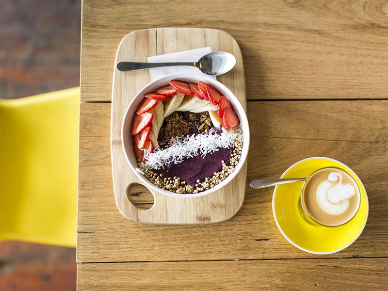 Yellow Espresso Cafe, Ballarat, Goldfields, Victoria, Australia